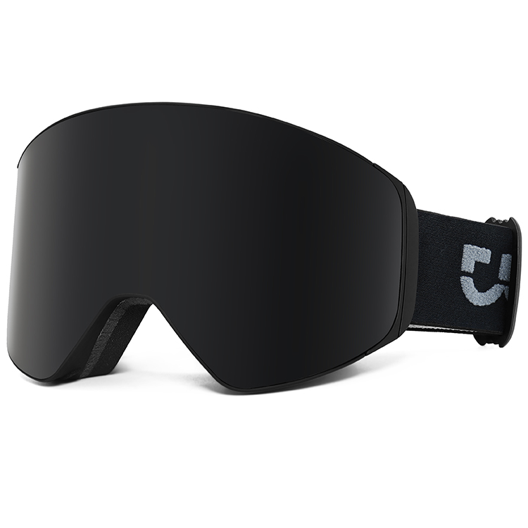 [G1007-04] J-HUA Magnetic Ski Goggle (Black)